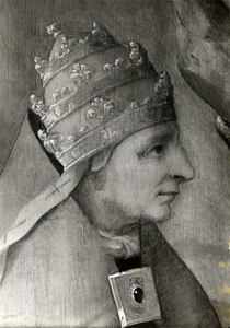 103834 Portret van Adriaan Florisz. Boeyens, geboren Utrecht 2 maart 1459, proost van de St.-Salvatorkerk, kanunnik van ...